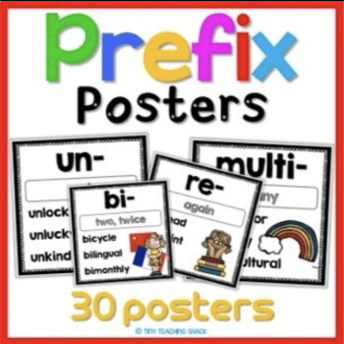 prefix posters