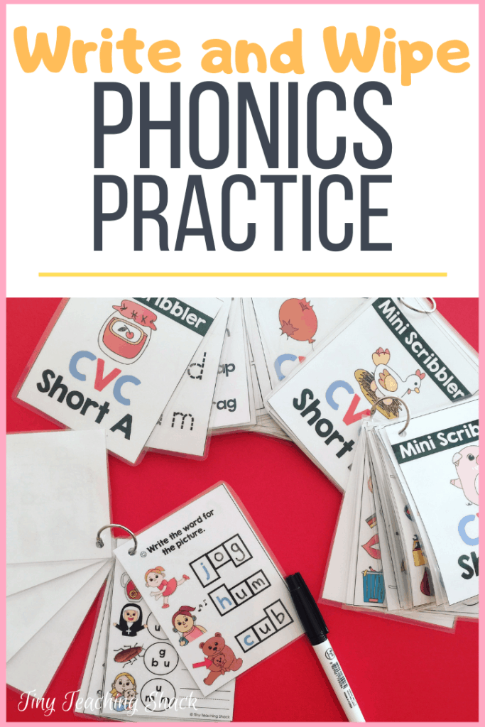 Phonics Mini Scribblers - Tiny Teaching Shack
