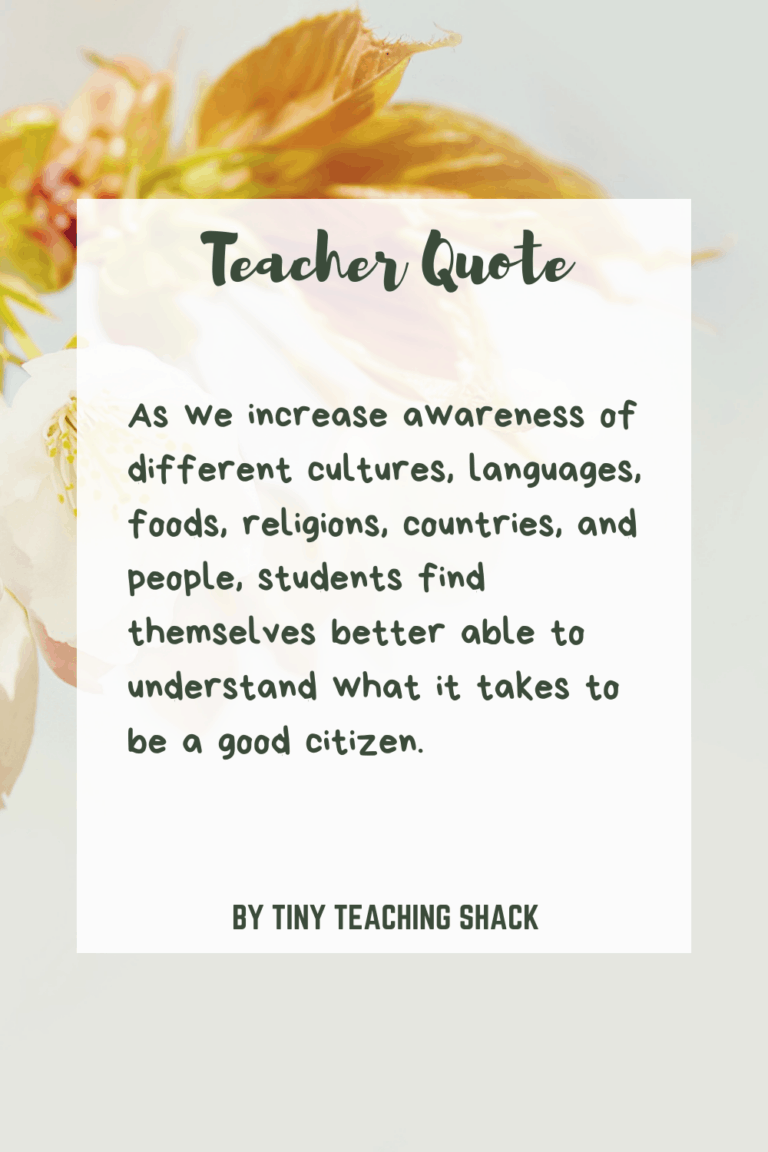 teacher quote about asian culture in the classroom