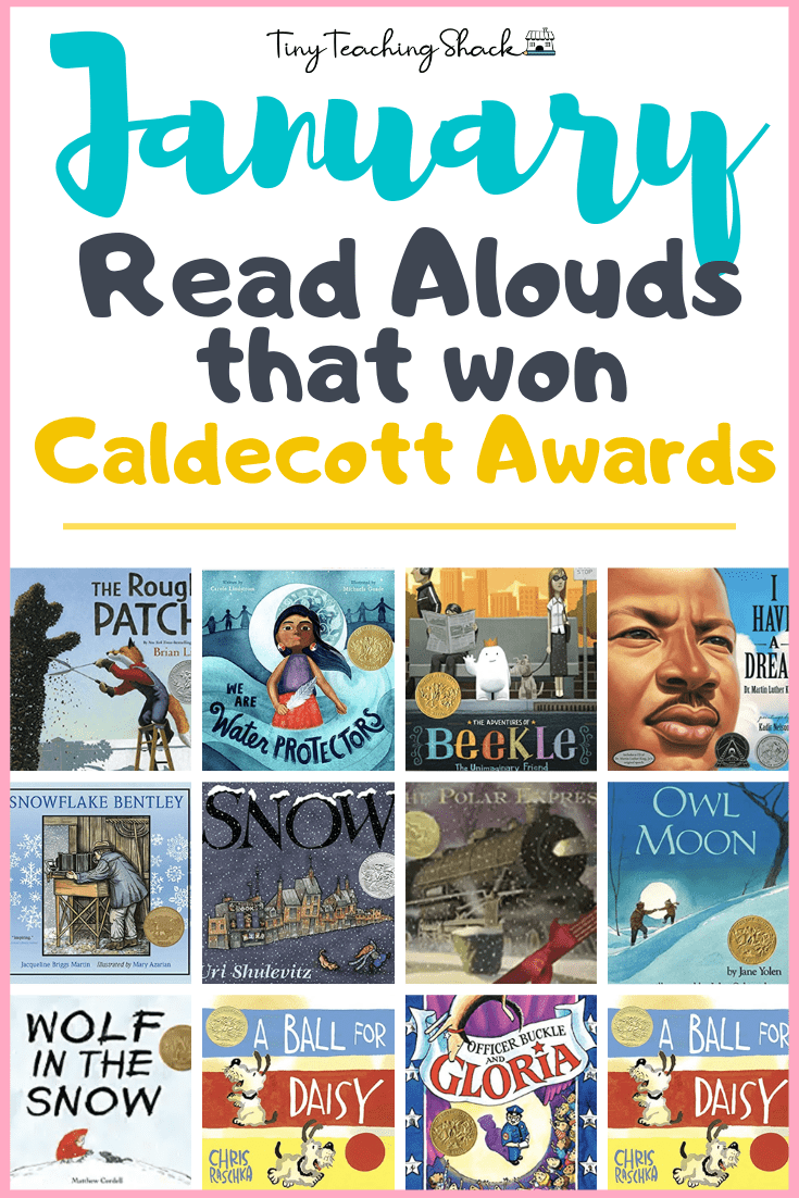 January read alouds that won Caldecott Awards