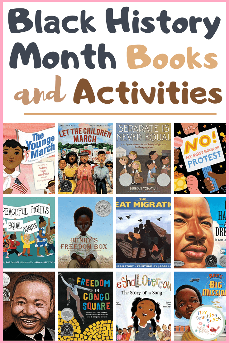 black history books and activities for kids