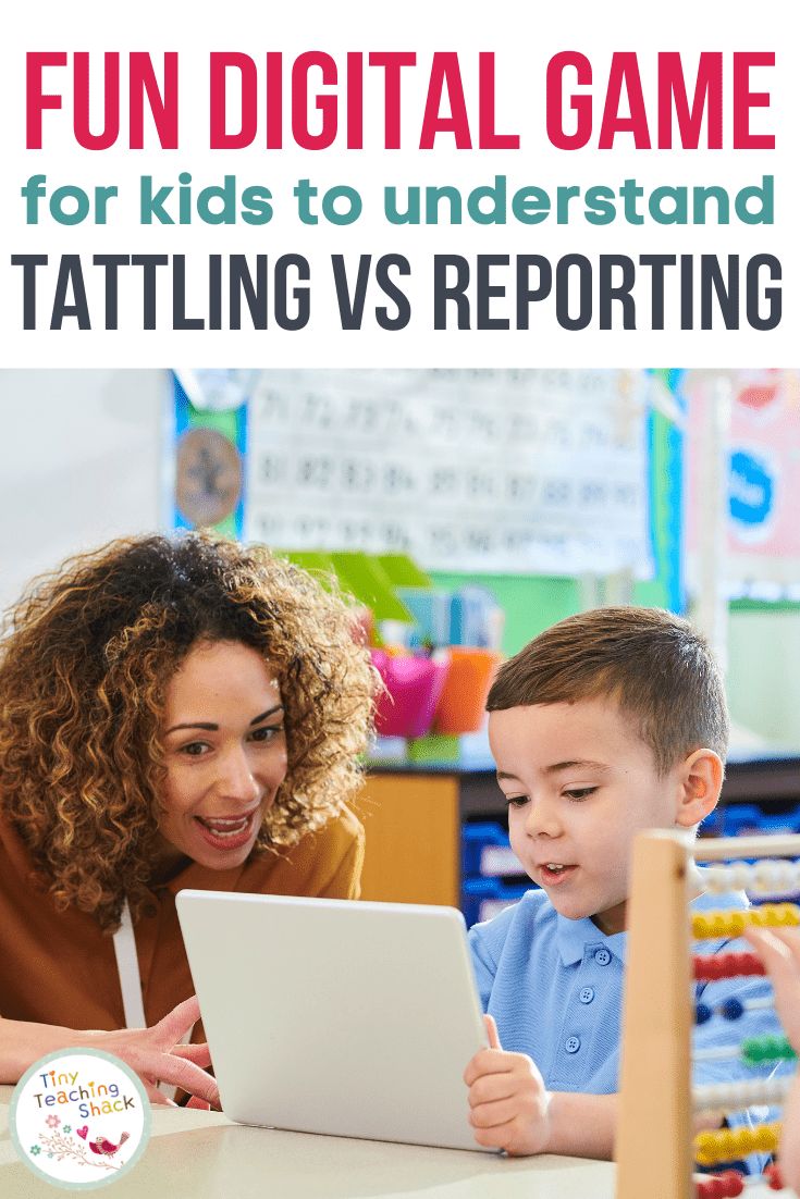 how to stop tattling in the classroom
