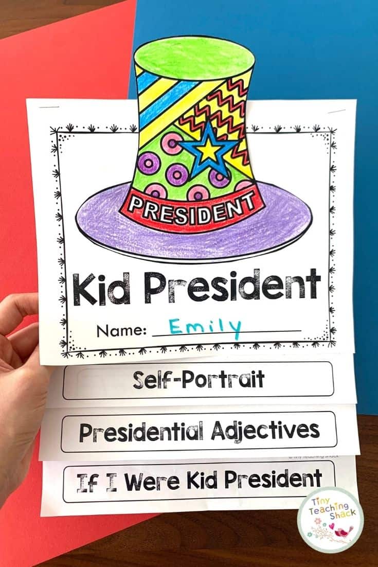 Presidents' Day Writing Craftivity