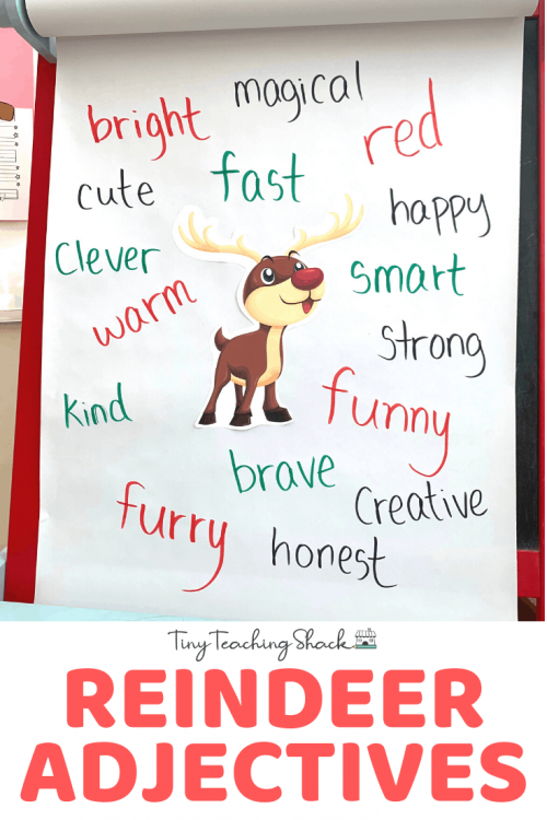 reindeer christmas adjectives